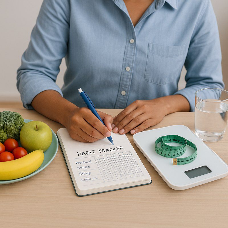 Daily tracking tools for weight loss