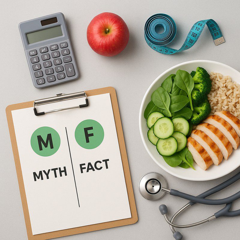 Healthy meal preparation for weight loss