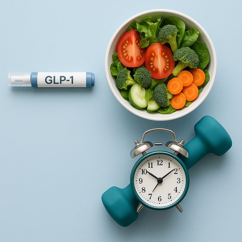 Healthy habits supporting weight loss with GLP-1
