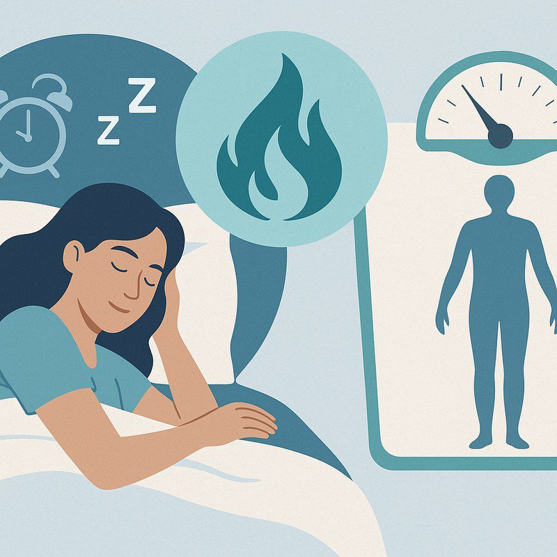 Person sleeping peacefully